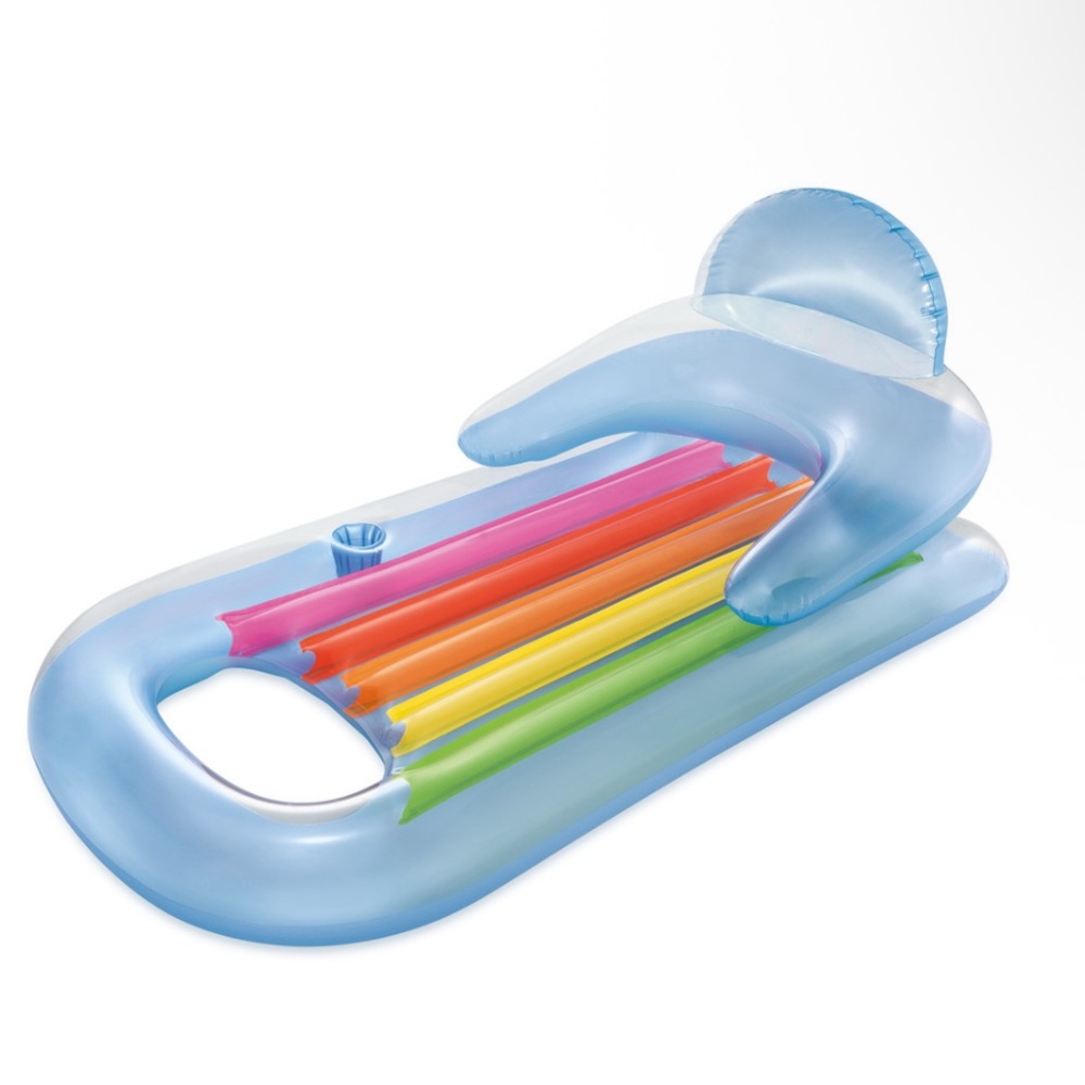 NEW Intex Pool Float Lounge King Kool Inflatable Summer Relax Fun Water - Picture 2 of 4